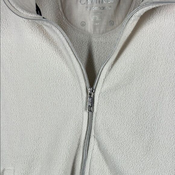 Calvin Klein Performance Women's White Jacket - Picture 4 of 7